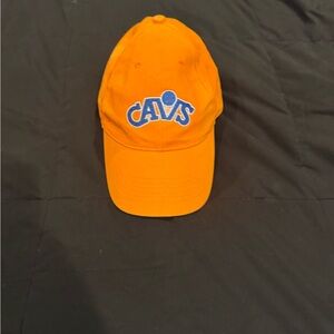 Vintage Cavs Orange Embroidered Hat